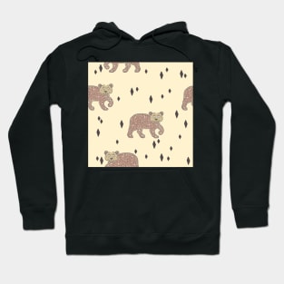 Bear Pattern Hoodie